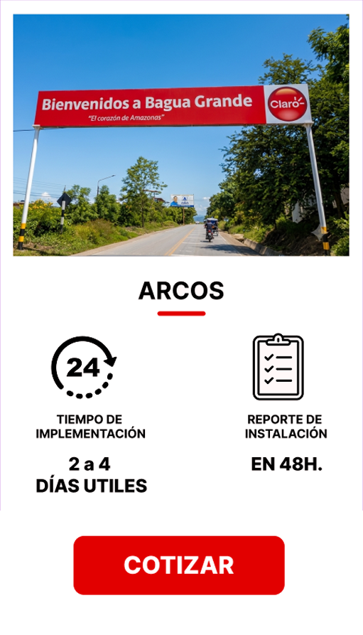 tarjeta arcos